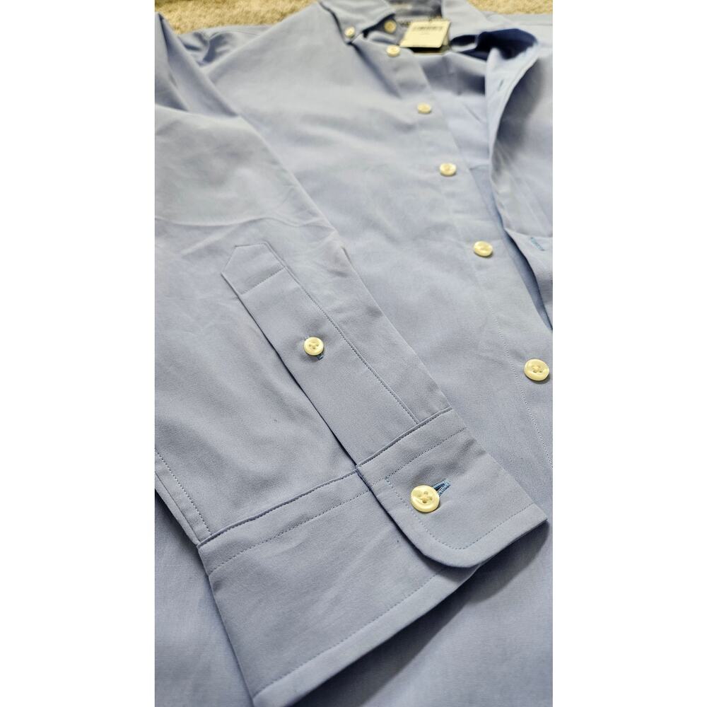 New with Tags Polo Ralph Lauren Men's Button-Down Shirt – Light Blue (Size M) - Picture 5 of 6